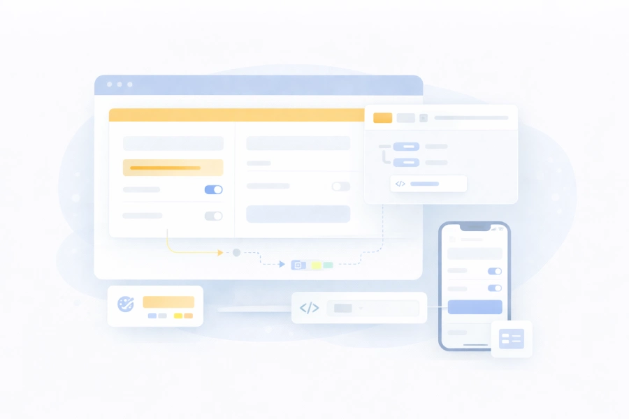 Dynamic form with conditional fields, skip logic, and smart calculations